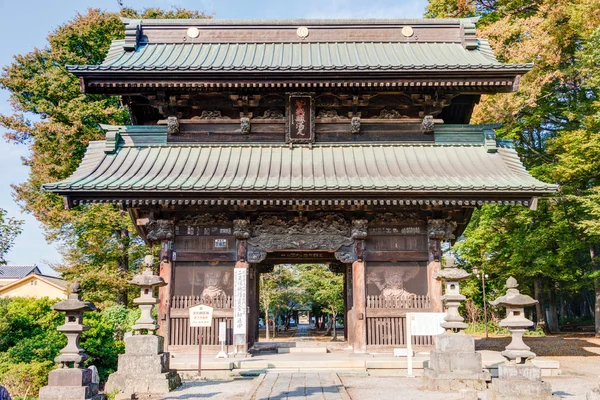 КУМАГАЯ, Япония - 3 мая 2014 года: Храм Сёдензана Кангиина. Этот храм является национальным достоянием Японии . — стоковое фото