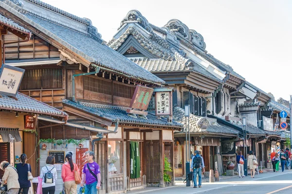 KAWAGOE, SAITAMA, GIAPPONE - 9 maggio 2014: Magazzino di KAWAGOE Distri — Foto Stock