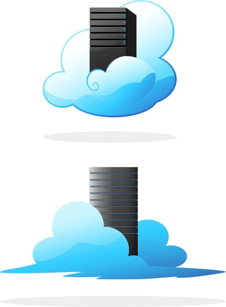 Cloud Computing — Stock Vector