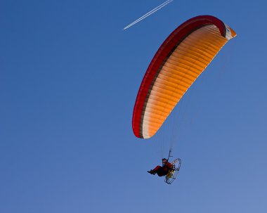 Paraglider clipart