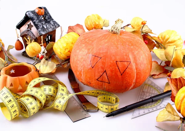 Förbereda för halloween — Stockfoto