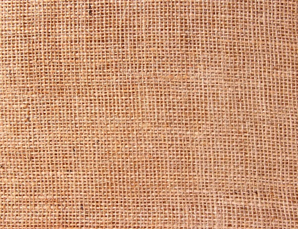 黄麻织物作为背景 — 图库照片