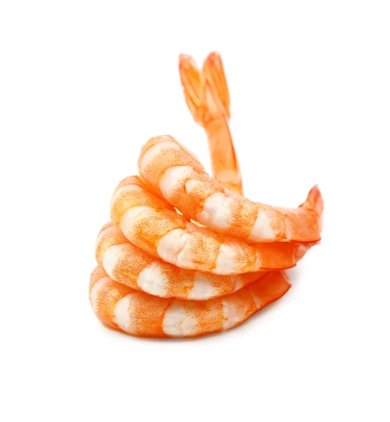 Five pink shrimp tails as OK sign — Stock Photo, Image