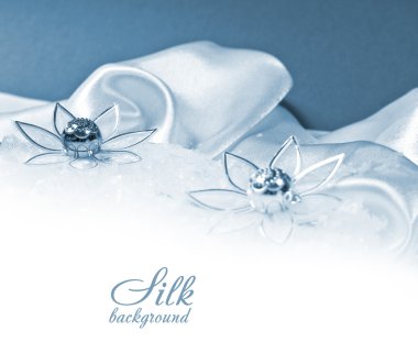 saten arka plan kopya alanı ile