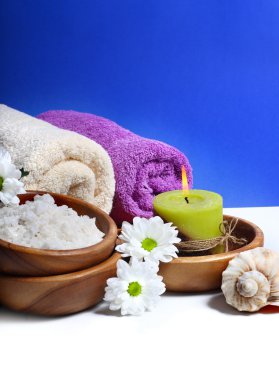 Spa arka plan. sığ dof