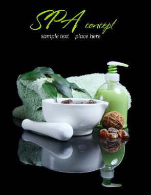 Biberiye siyah Spa konseptiyle