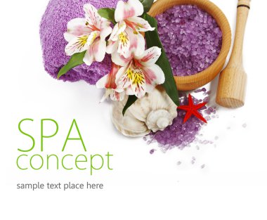 Spa arka plan. sığ dof