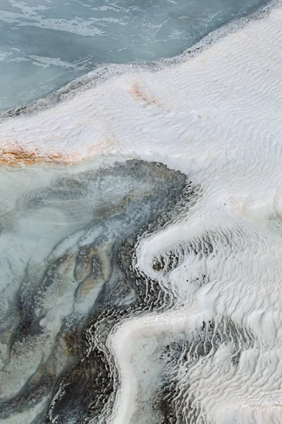 파묵칼레, 터키에서 지상 표면 — 스톡 사진