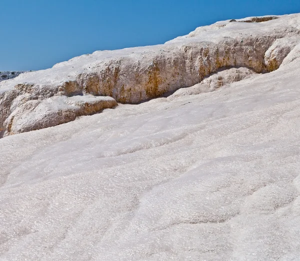 Surface du sol en Pamukkale, Turquie — Photo