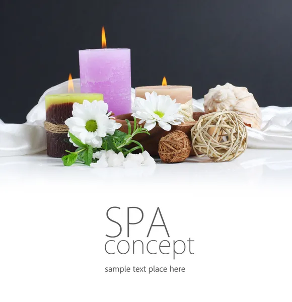 SPA background. Shallow DOF — Stock Photo, Image