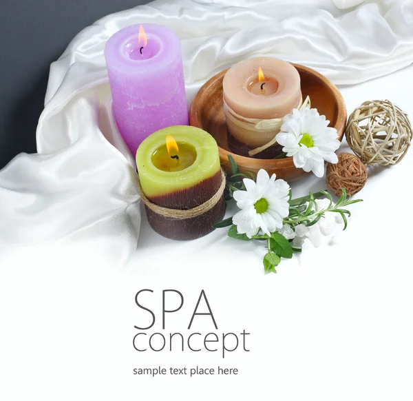 Spa achtergrond. ondiepe dof — Stockfoto