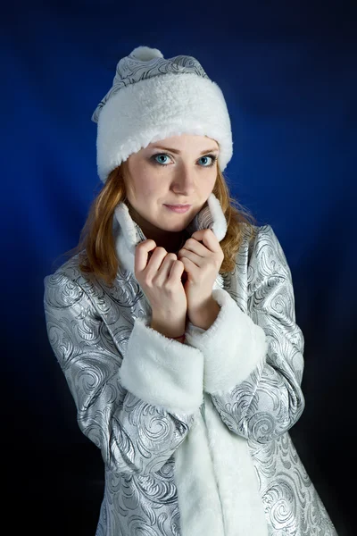 Snow-maiden — Stock Photo, Image