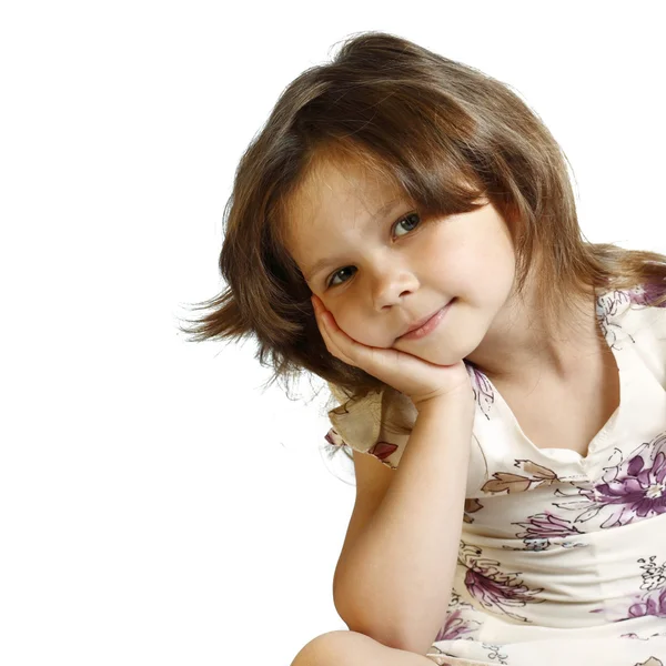 美しい少女 5 歳 — ストック写真