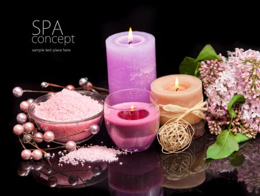 Spa arka plan. sığ dof