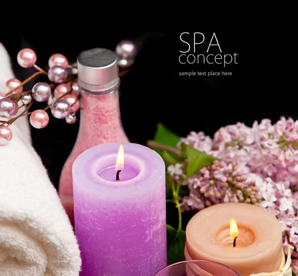 Spa achtergrond. ondiepe dof — Stockfoto