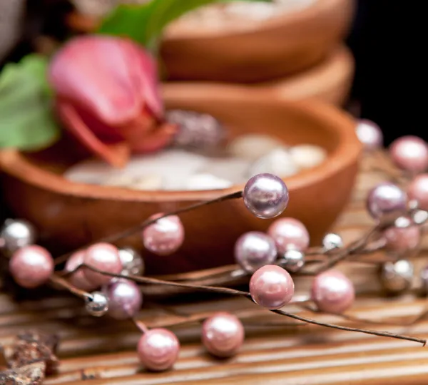 SPA background. Shallow DOF — Stock Photo, Image