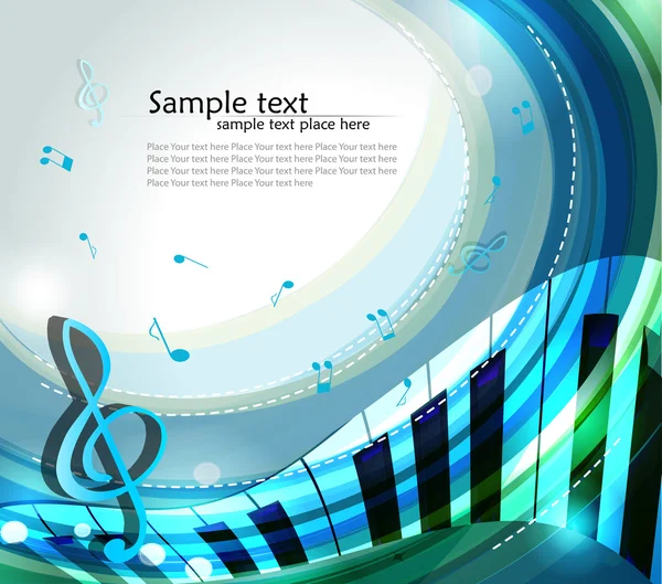 Music background — Stock Vector