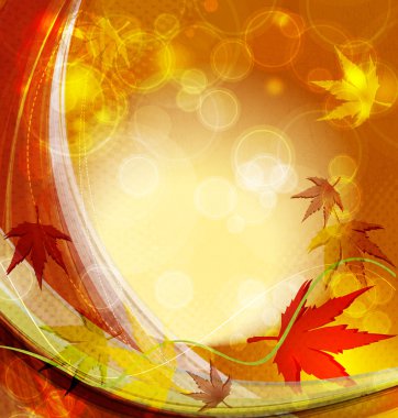 sonbahar vektör arka plan