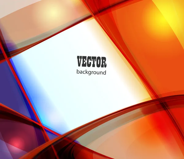 Abstract wavy vector design — Stock Vector