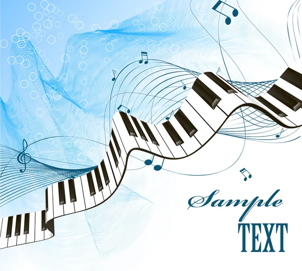 Music background — Stock Vector