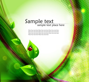 Soyut doğa arkaplanı