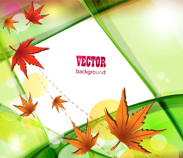 Abstract nature background — Stock Vector