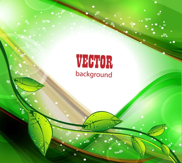 Abstract nature background — Stock Vector