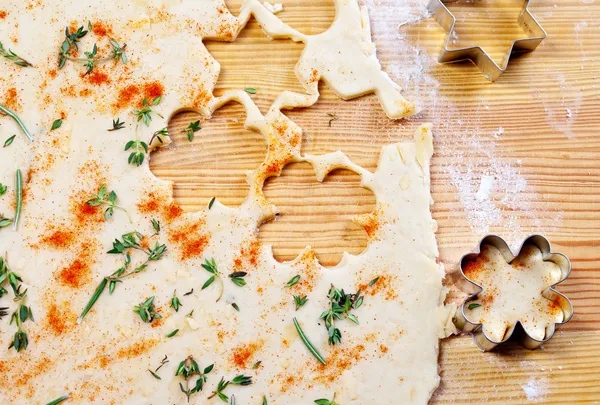 Cheese pastry dough — Stock Photo, Image