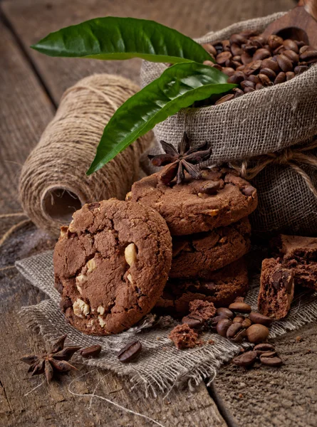 Cookies and coffee — Stock Photo, Image