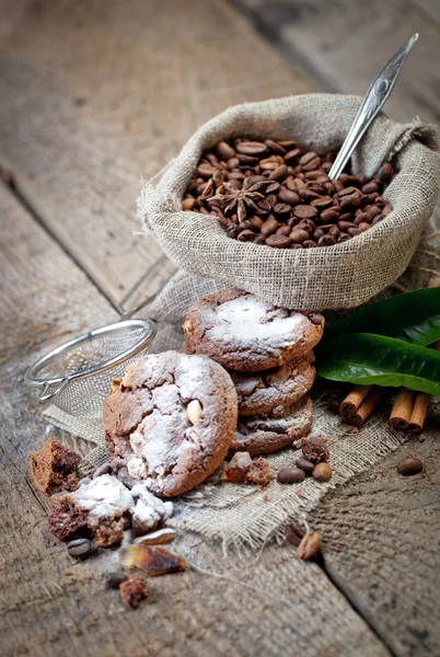 Cookies and coffee — Stock Photo, Image