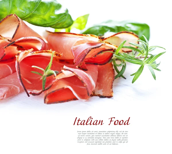 Parma ham — Stock Photo, Image