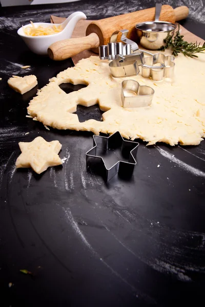 Cheese pastry dough — Stock Photo, Image