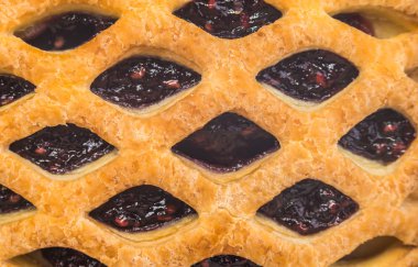 reçel ile lezzetli lezzetli pasta