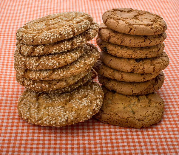Lezzetli lezzetli kurabiyeler — Stok fotoğraf