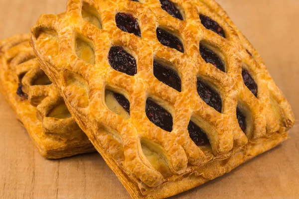 Delicious Tasty Pie with Jam — Stock Photo, Image