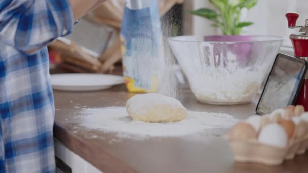 Концепція домашньої пекарні — стокове відео