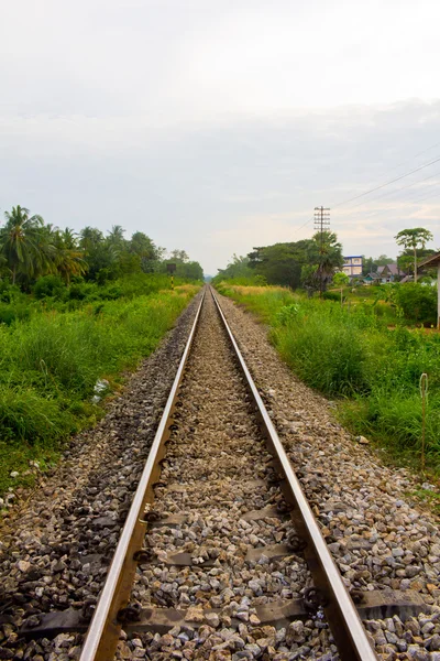Ferrovia in Thailandia — Foto Stock