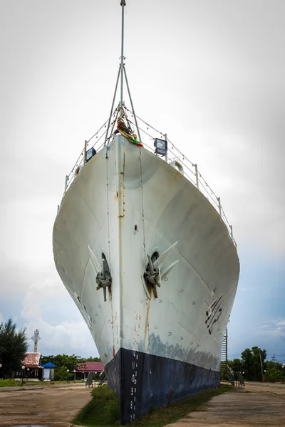 タイでは、記憶ルアン退役する戦艦 — ストック写真