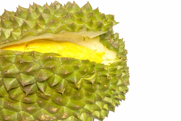 Durian su bianco — Foto Stock