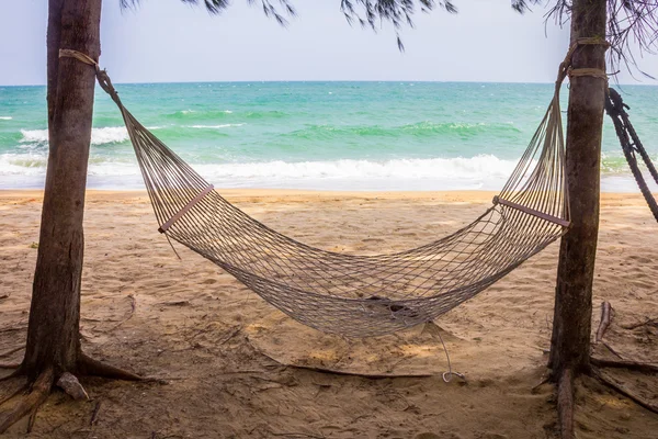 Relax time with natural blue sea at gulf of Thailand. — Stock Photo, Image