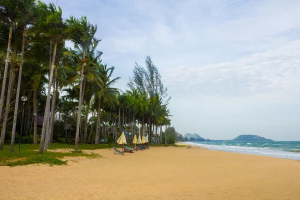 Beautiful beach at gulf of thailand — Stock Photo, Image