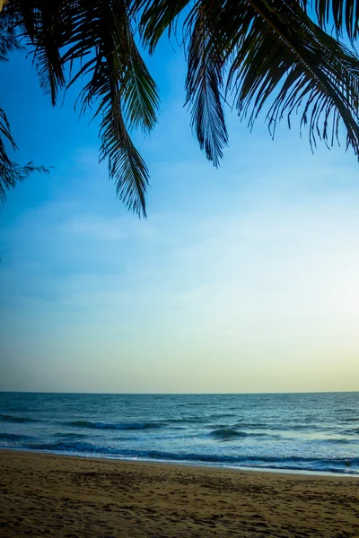 Spiaggia del mattino — Foto Stock