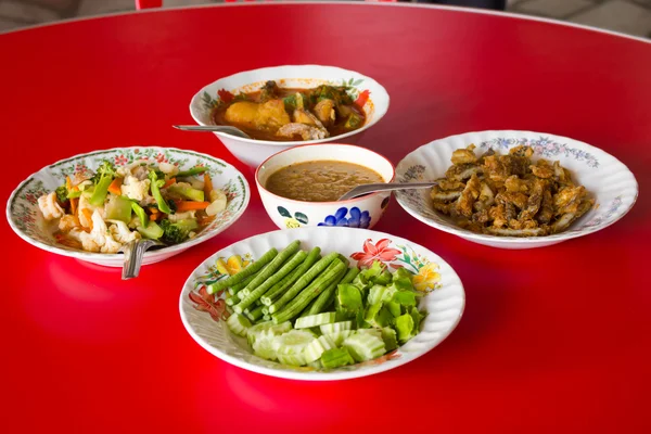 Local homemade Thai food. — Stock Photo, Image