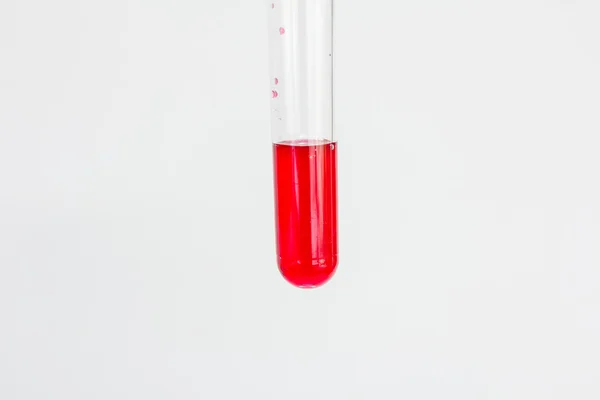 Glass tube used in biochemical analysis. — Stock Photo, Image