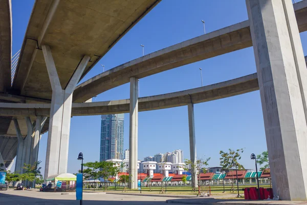 Voie express à Bangkok, Thaïlande — Photo