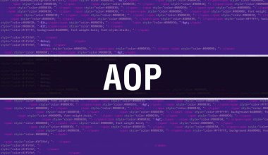 Programlama kodunun Random Parts of Program Kodu ile AOP kavramı yazılım geliştiricisi ve Bilgisayar betiğinin programlama kodu soyut teknoloji arkaplanı üzerine yazıldı. Kod Arka Gruplandırma ile AOP