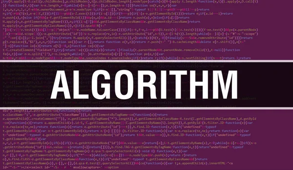 Algorithm Abstract Technology Binary Code Background Ψηφιακά Δυαδικά Δεδομένα Και — Φωτογραφία Αρχείου