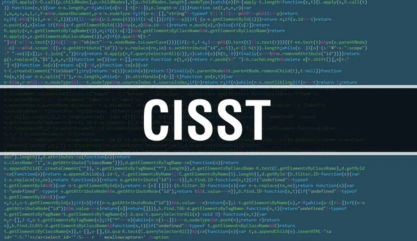 Cisst Con Tecnología Abstracta Fondo Código Binario Datos Binarios Digitales — Foto de Stock