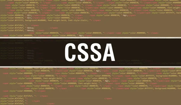 Cssa Binárním Kódem Digitální Technologie Pozadí Abstraktní Pozadí Kódem Programu — Stock fotografie