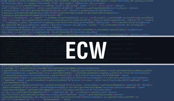 Ecw Abstract Technology Binary 백그라운드 Digital Binary Data Secure Data — 스톡 사진